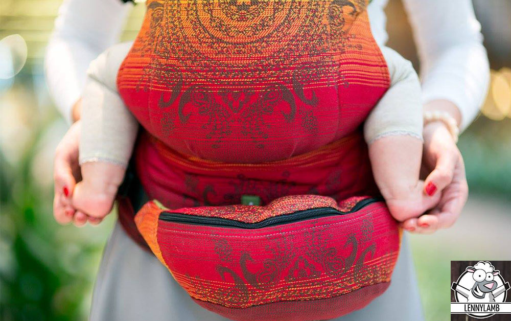 Merinodzieciaki nosidełko ergonomiczne LennyLamb 1
